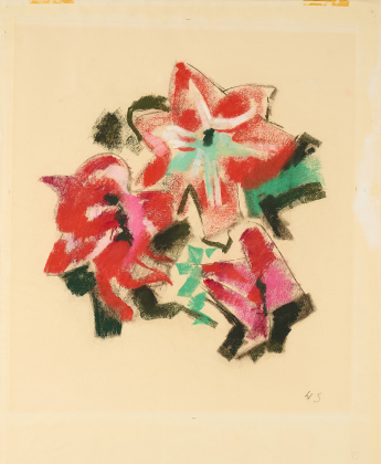 Untitled (Rote Blüten)