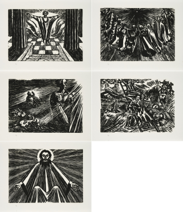 Mixed lot of 5 prints (From: An die Freude)