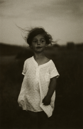 Child in a nightgown, Wellfleet, Mass., 1957