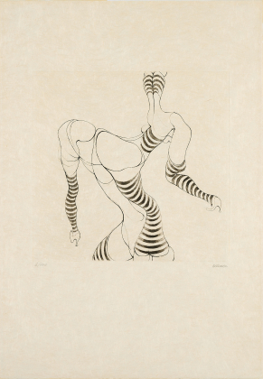 Gravure originale pour l'édition de tête du catalogue de la Kestner-Gesellschaft