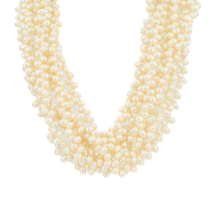 Torsade Perlen-Collier