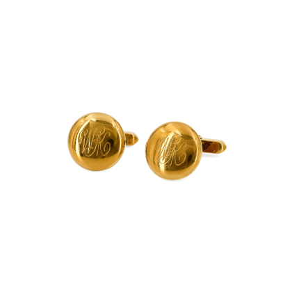 Gold-Cufflinks