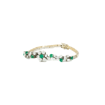 Emerald-Diamond-Bracelet