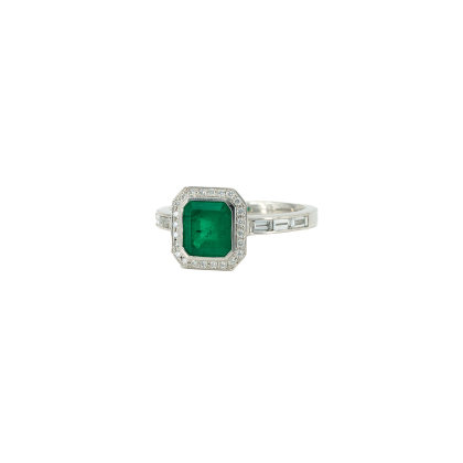Emerald-Diamond-Ring