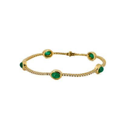 Emerald-Diamond-Bracelet