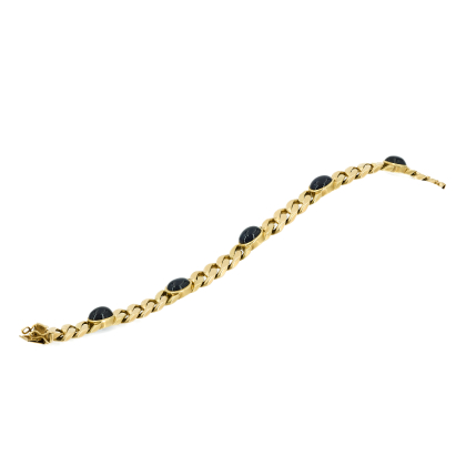 Saphir-Panzerarmband