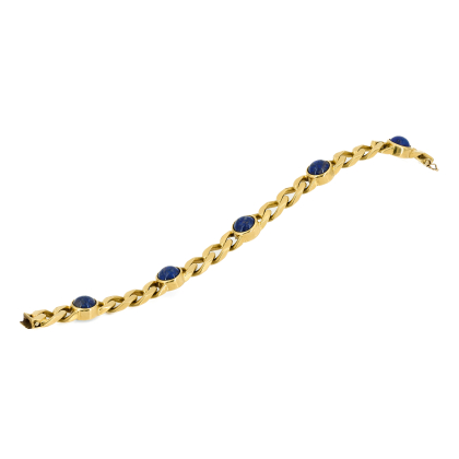 Lapislazuli-Panzerarmband