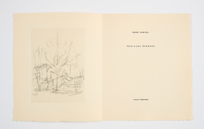 René Crevel: Feuilles éparses