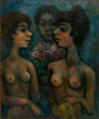 "Trois Chats, trois Femmes"