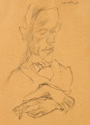 Portraitstudie, Paris