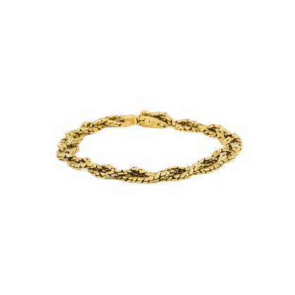Geflochtenes Gold-Armband