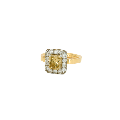 Fancy Diamant-Ring