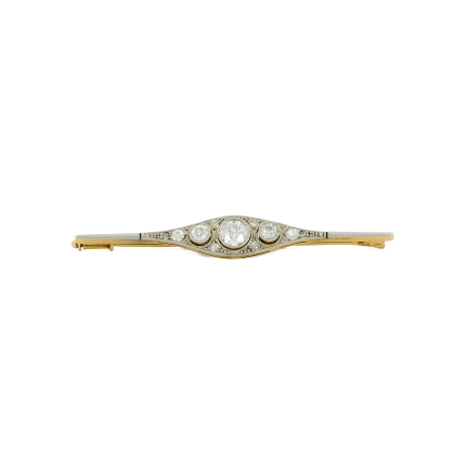Kleine Diamant-Brosche