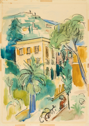 Mediterrane Straße