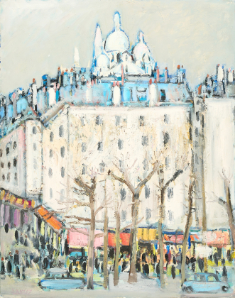 "Le sacre coeur de Montmartre"