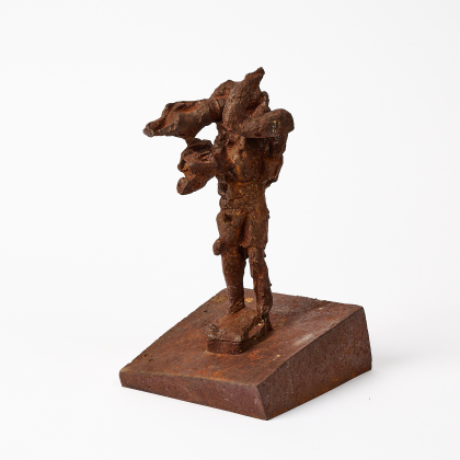 Kleine Figur Nr. 15. Kopflos mit Maske
