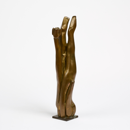 Figur mit Blume