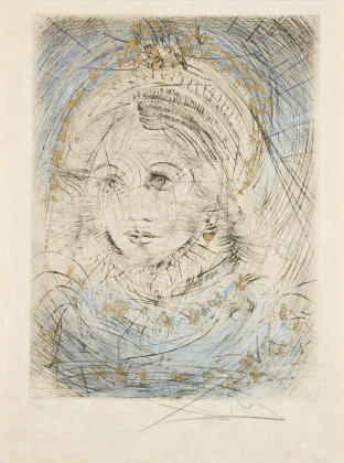 Portrait de Marguerite (Aus: Faust. La Nuit de Walpurgis)