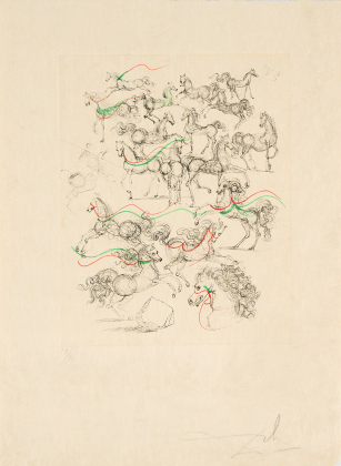 Les petits chevaux (From: Poèmes de Mao Tse-tung)