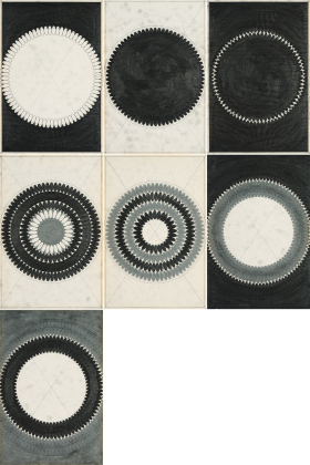Mixed Lot of 7 Works on Paper