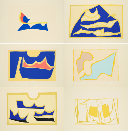Mixed Lots of 6 Prints (From: Der fünfte Gesang)