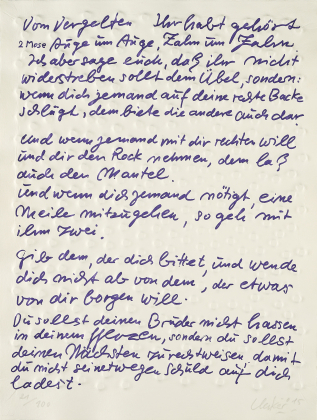 Aus: Friedensgebote