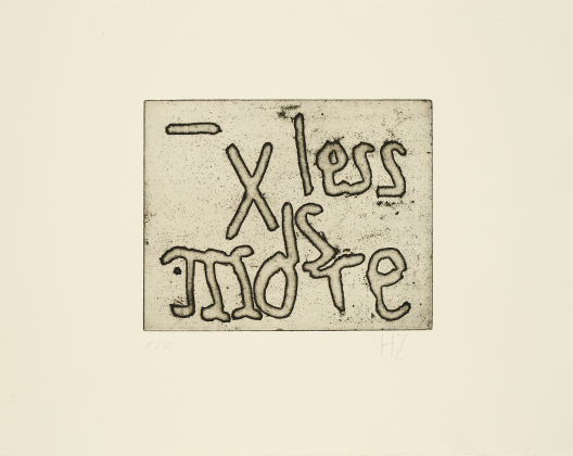 Untitled (less is more)