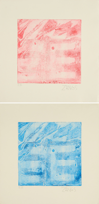 Mixed lot of 2 prints