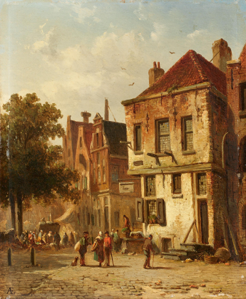 Dutch Street Scene
