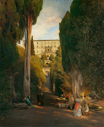 Im Park der Villa d'Este in Tivoli