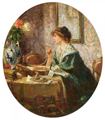 Die Briefschreiberin