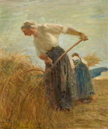 "Die Mäherin"