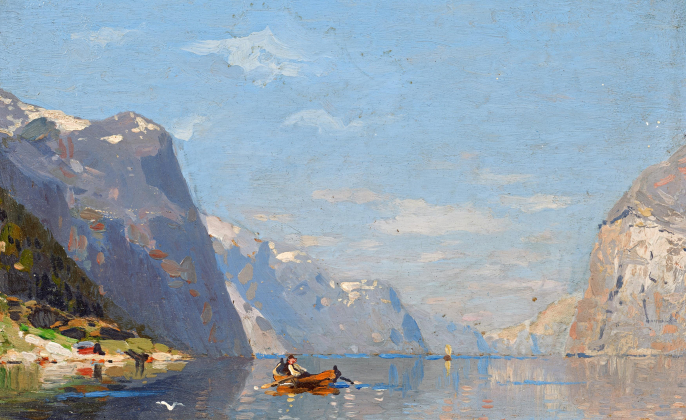 Sommertag im Fjord