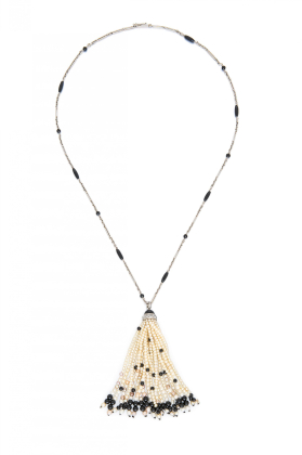 Naturperl-Onyx-Sautoir