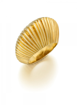 Skulpturaler Retro-Ring