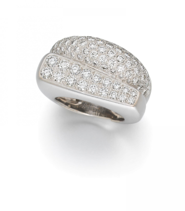 Moderner Diamant-Ring