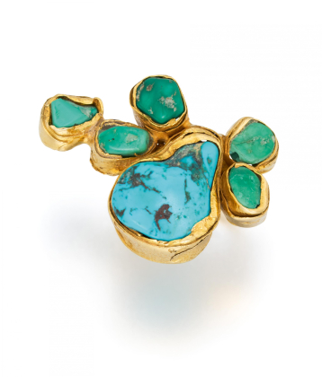 Striking Turquoise-Ring