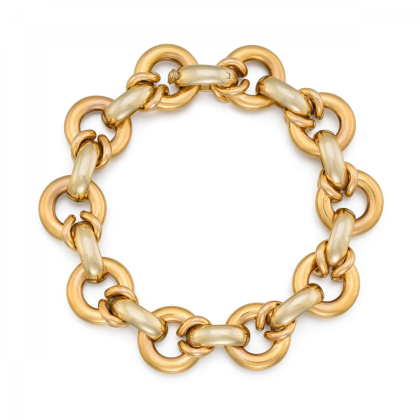 Tricolour-Goldarmband