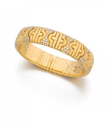 Diamant-Gold-Armreif