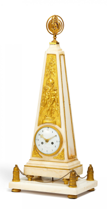 Pendule Obelisk Louis XVI