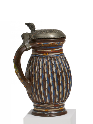 Kleiner Krug mit Pelikan