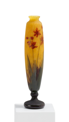 Vase mit Montbretien