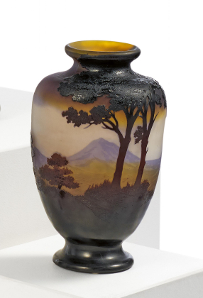 Vase 'Paysage alpin'