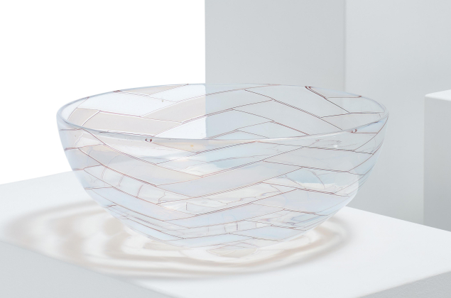 GLASS BOWL ' A SPINA'