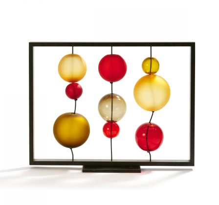 Glasobjekt 'Circo di Lune'