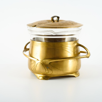 Massive Jugendstil-Bowle