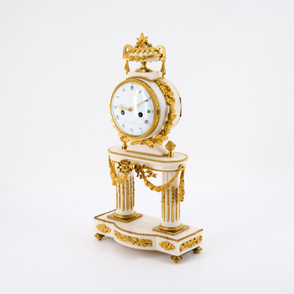 BRONZE PORTAL PENDULUM CLOCK VASE FINIAL