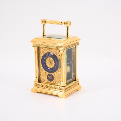 BRASS CARRIAGE CLOCK