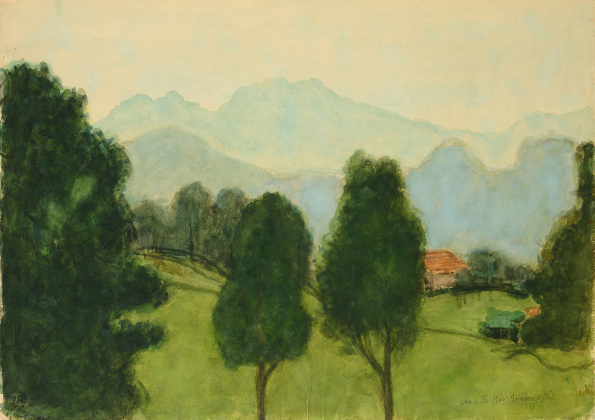 Gehöft in den Bergen