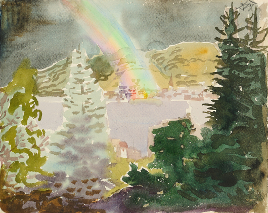 Regenbogen über Steckborn